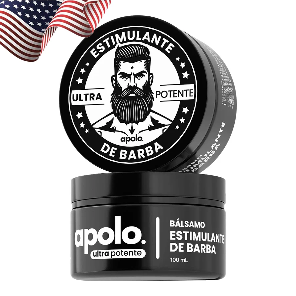 Beard Cosmetics Beard Oil Barba Apolo Cosmetics Para Barba 100ml - Exp2027 - Image 1 of 4