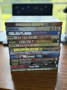 🦌Deer Buck Hunting DVD Lot Of 13 ~ Like New Disc(s) Bow Hunting 🏹 - Picture 1 of 9