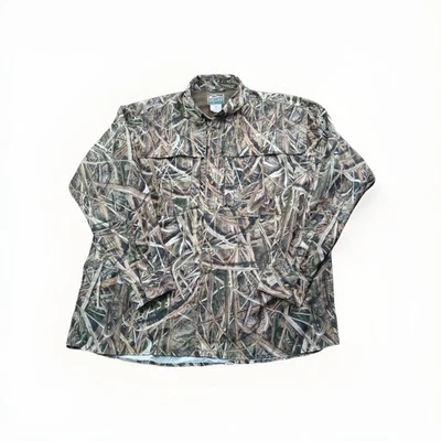 Drake Waterfowl Systems Long Sleeve Camo Shirt Men's Medium - Image 1 of 4