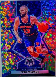 2021-22 Panini Mosaic - Evan Fournier #163 Fast Break Prizm Silver Disco Holo - Picture 1 of 2