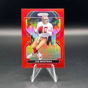 Joe Montana 2021 Panini Prizm #60 Retail Red Prizm SSP - Picture 1 of 2
