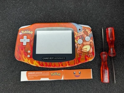 Nintendo Charizard Pokemon Complete Shell Kit Game Boy Advance Housing GBA - Image 1 of 2