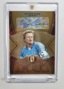 2019-20 Panini Gold Standard Soccer 14K Autographs Oliver Kahn /5 - Picture 1 of 3