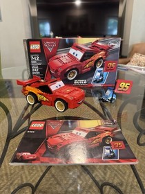 RETIRED SET🔥: LEGO Cars: Ultimate Build Lightning Mcqueen (8484) 100% Complete