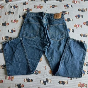 Jeans vaqueros vintage años 70 Levi's 505 Big E talla 34x30 - Imagen 1 de 10