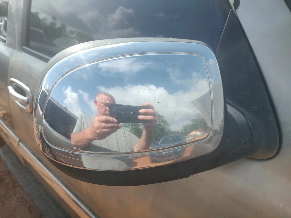 Espejo de puerta derecho GMC Yukon 2000-2002 Pwr Htd montaje de vela cromado Foto 1 de 1