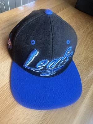 1990’s NHL Toronto Maple Leafs Snapback Hat Zephyr Wool Blend Spellout New - Image 1 of 4