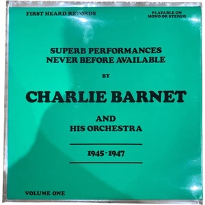Charlie Barnet And His Orchestra 1945-1947 Vinyl LP First Heard Records - Picture 1 of 9