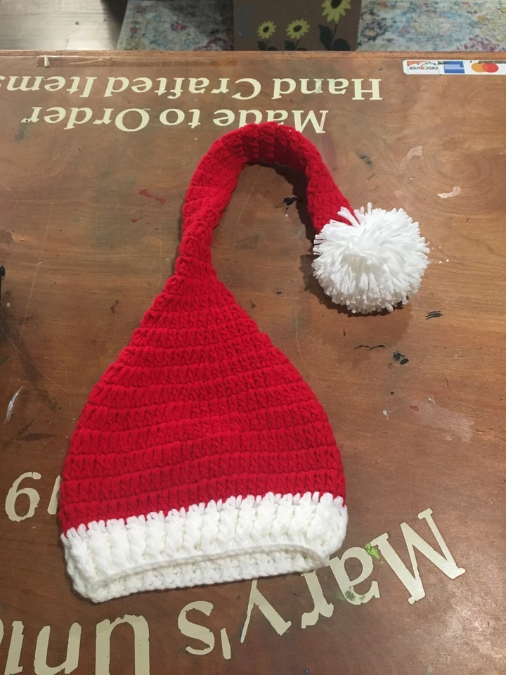 Sombrero de Papá Noel para bebé niño Navidad 12 - 18 meses NUEVO Foto 1 de 1