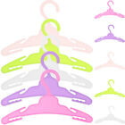 10 Pcs Doll Mini Hanger Pps Plastic Baby Dollhouse Clothes Hangers Accessories
