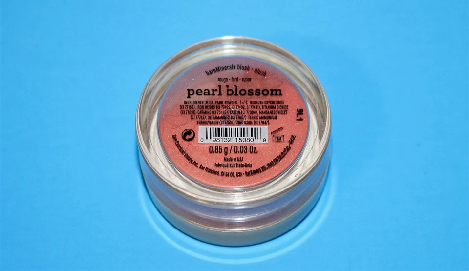 RUBOR FLOR PERLA BARE ESCENTUALS BARE - .85g - SELLADO Y AUTÉNTICO Foto 1 de 1