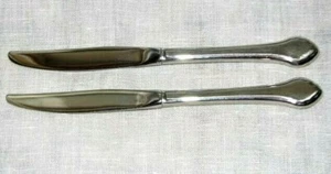 Lote de 2 cuchillos de acero inoxidable Oneida WM A Rogers Deluxe SUMMER MIST / AUTUMN GLOW - Imagen 1 de 4