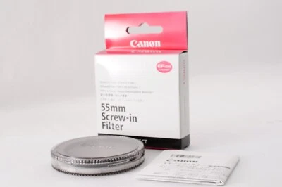 MINT In Box Canon 55mm Screw-in Protect Camera Lens Filter From Japan - Image 1 of 4