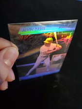1991 DENNY'S HOLOGRAMS (by Upper Deck) - Alvin Davis, Seattle Mariners #19