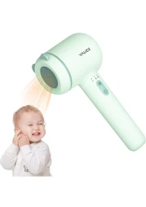 NEW Yalice Kids/Infant Hair Dryer Low Noise Gentle Heat for Skin Green Bear @A11 - Picture 1 of 7