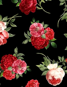 WILMINGTON#50013 937"DAYDREAM GARDEN" SMALL ROSES BTY PATTERN FREE WITH PURCHASE - Picture 1 of 2
