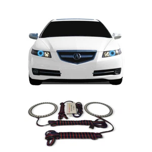 Kit de halo de faros de ojo de ángel azul brillante para Acura TL 04-08 - Imagen 1 de 3