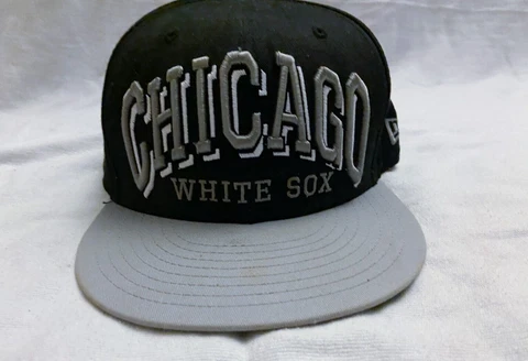 White Socks SOX MLB New Era 9Fifty  Snapback Hat Cover