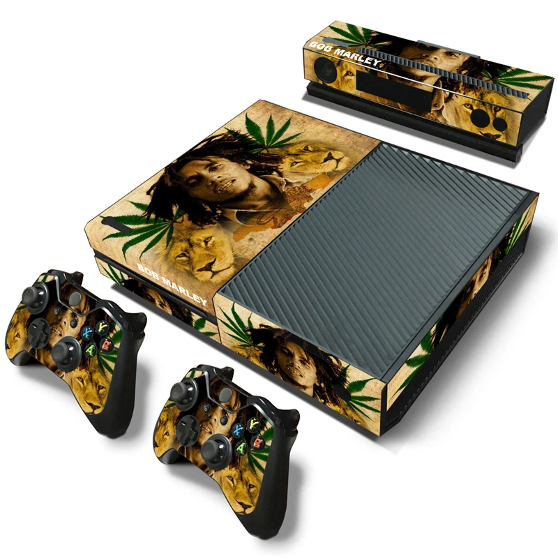 Xbox One Skin Design Foils Sticker Screen Protector Set - Bob Marley Motif - Image 1 of 1