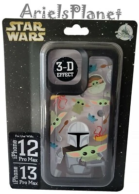 DISNEY PARKS STAR WARS EL NIÑO Y MANDO iPHONE 12 Pro Max 13 Pro Max Cubierta Foto 1 de 2
