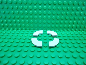 Lego 4 azulejo de esquina redondeado gris azulado claro 2x2 NUEVO - Imagen 1 de 1