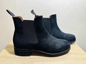 Polo Ralph Lauren Bryson suede chelsea boots black NWOB size 13 - Picture 1 of 5
