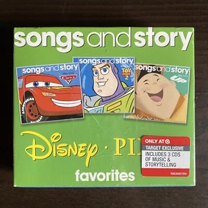 Songs & Story - Disney Pixar Favorites - 3 CD Box - Brand New & Factory Sealed! - Picture 1 of 5