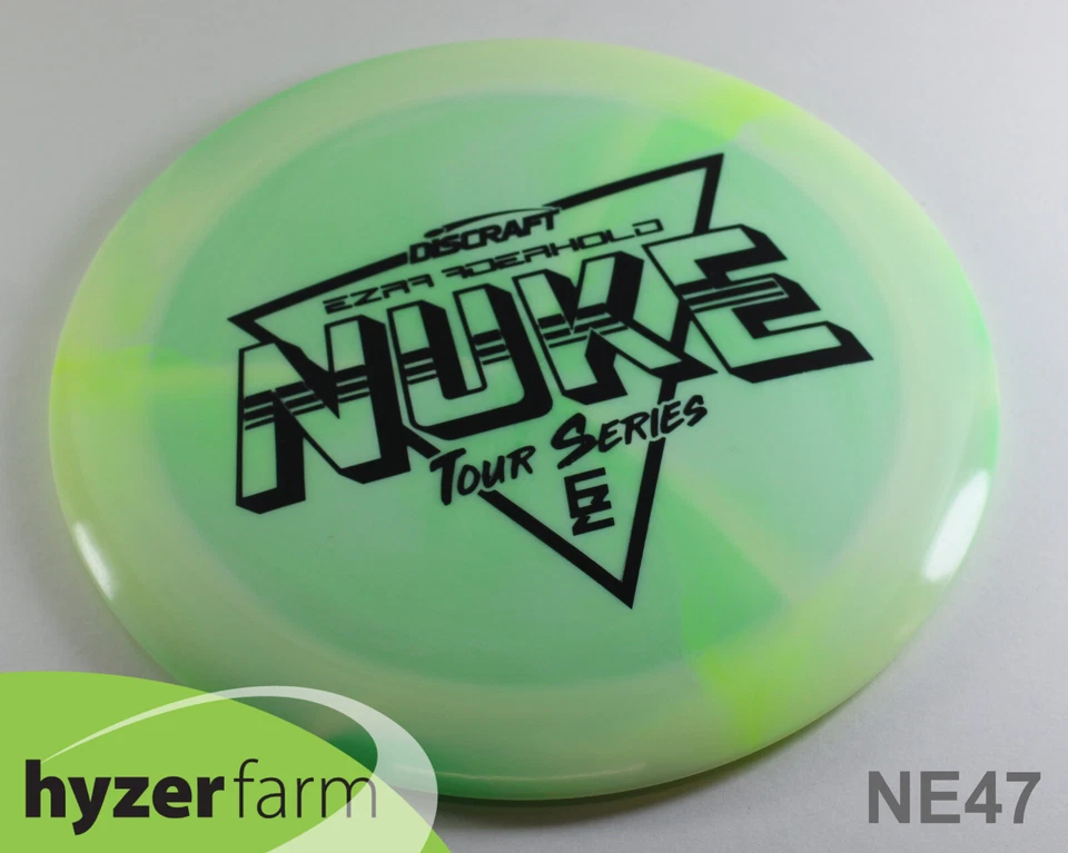 Disco nuclear Discraft ADERHOLD TOUR SWIRL ESP *elige tu color y peso* Hyzer Farm Foto 1 de 1