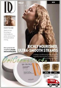 Oriflame Duologi Intense Repair Hair Mask With Keratin Repairs Damaged Hair - Picture 1 of 8