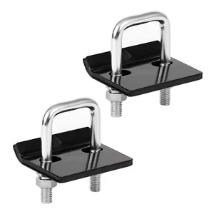 2" Hitch Tightener Stabilizer Anti Rattle Tow Clamp Trailer Lock Down, 2 Pack - Picture 1 of 5