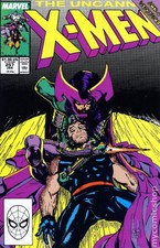 Uncanny X-Men #257 FN/VF 7.0 1990 Stock Image