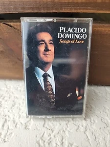 Placido Domingo Songs Of Love Cassette Tape #1 Heartland Music Tested - Picture 1 of 6