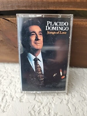 Placido Domingo Songs Of Love Cassette Tape #1 Heartland Music Tested Foto 1 de 4