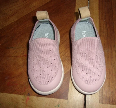 Hey Folks Rosa Zapatos Sin Cordones Niño Talla 4 Foto 1 de 4