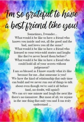 NEW Happy Birthday To My Best Friend A5 Card Friendship Best Friend With Love