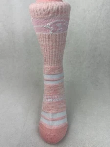 Seattle Seahawks Pink Love Socks Medium  - Picture 1 of 3