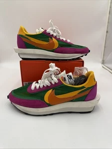 Size 10 - Nike Sacai LD Waffle Pine Green Men’s (BV0073-301) Multicolor Pink - Picture 1 of 8