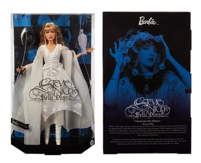 MATTEL 🤍 Barbie Stevie Nicks Doll Bella Donna White Dress | Sealed | Ships Today 💙