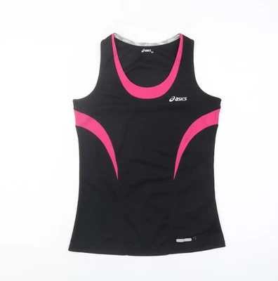 Asics Women's Black XS Tank Top for Running - Image 1 of 4