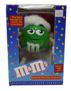 M&M's 1999 Animated Christmas Ornament - Picture 1 of 6