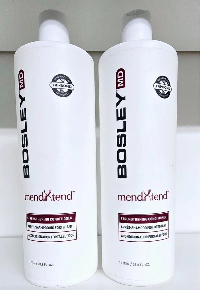 Condicionador BosleyMD mendXtend Strengthening Duo 33,8 oz 2 frascos - Imagem 1 de 1