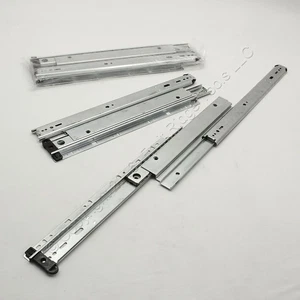 2 Pair 16" Side Mount 150-lb Capacity Full Extension Standard Drawer Slides - Picture 1 of 6