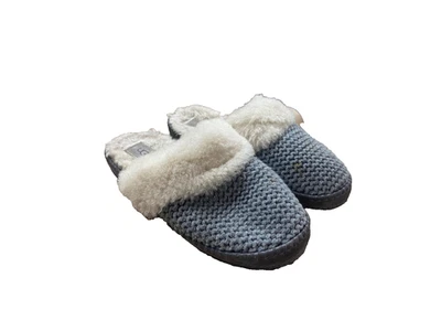 Zapatos cómodos UGG Aira para mujer forrados de piel de oveja gris tejido mula talla 7 Foto 1 de 3