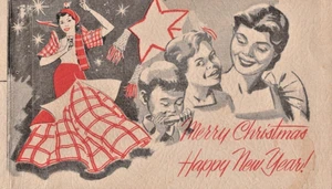 Vintage 1950s Kodak Philippines Manila Photo Envelope Christmas Card Advertising - Picture 1 of 4