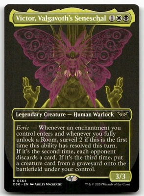 Victor, Valgavoth's Seneschal Showcase MTG Duskmourn: House of Horror 364 R NM - Image 1 of 2