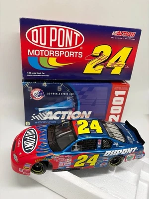 Jeff Gordon #24 DuPont 2001 Monte Carlo 1:24 Diecast Action  - Image 1 of 4