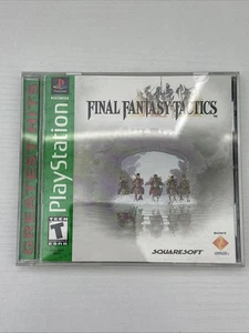NO GAME - Final Fantasy Tactics Greatest Hits Case And Manual Only - Picture 1 of 4