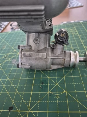 ASP 75 NITRO 2 STROKE ENGINE WITH MUFFLER---- video added - Image 1 of 4