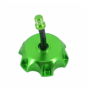 KKE 49mm Gas Cap Fuel Tank Fit Chinese Pit Bike SDG SSR 50 70 110 125CC Green - Foto 1 di 12