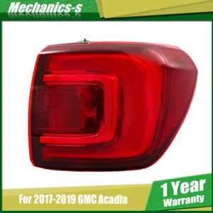 RH Side LED Halogen New For GMC Acadia 2017 2018 2019 Tail Light Assembly Clear - Picture 1 of 11